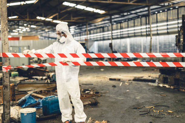 Professional Biohazard technician working in Millersville, MD